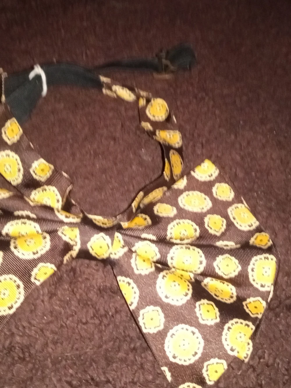 vintage Ormond NYC clip-on bow tie